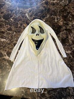 Vtg Scream Silly Ghostface White Shroud Mask Fun World Div RARE Ist GEN Glows