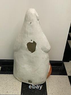 Vtg TPI Ghost Pumpkin R. I. P. Tombstone Halloween 36 Blow Mold Decoration Rare