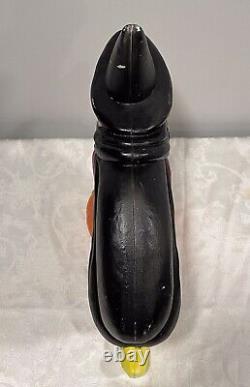 Vtg Union Featherstone Flying Witch Halloween Blow Mold RARE LOCAL Available