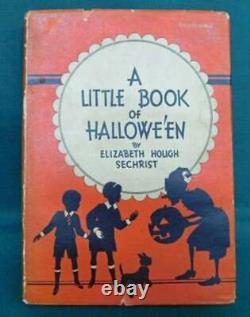 1934 Antique Vintage Halloween Livre / Sechrist / 1934 / Rare