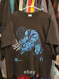 1995 Wolverine X-men Vintage Classic Heroes Rare Authentic Taille XL
