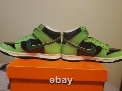 2007 Nike Dunk Haute Taille 6y Ou 7w Halloween Tombstone 308319-032 Vintage/rare