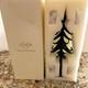 Arbre En Verre Artisanal Halloween NoËl Vintage Lenox Avec Ornements Nib Rare Trouvaille