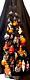 Arbre De Noël Décoré Pour Halloween / Ornements De Noël De L'ancien Monde - Halloween / Vintage / Rare
