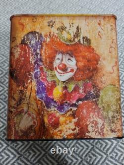 Atico Clown Effrayant et Glauque Pop-Up Jack In The Box Jouet de Style Vintage - Très Rare