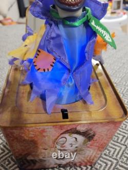 Atico Clown Effrayant et Glauque Pop-Up Jack In The Box Jouet de Style Vintage - Très Rare