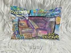 Autocollants Donnés de la Série 1 Digimon Vintage 2001 Super Rare Scellée Pour Halloween