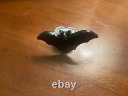 Bagues en plastique de chauve-souris vintage pour Halloween ! Rare ! 67 bagues de chauve-souris