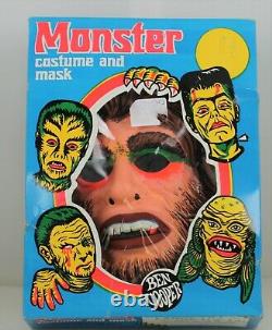 Ben Cooper Big Foot Déguisement D'halloween Rare Vintage Masque Monster 1970 Jouets