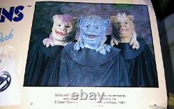 Boglins Halloween Masque! Ultra Rare! 1987! Ancien! Avec La Carte! Baver