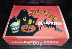 Bougies de décoration d'Halloween vintage rares - Grande boîte d'affichage complète de 12 unités