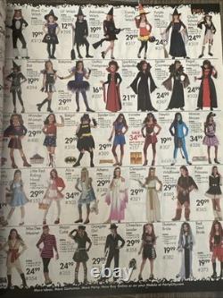 Catalogue de Party City 2010 - Inscription Halloween Vintage Extrêmement Rare