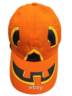 Chapeau Cap Jack'O Lantern Ajustable Vintage Département 56 Halloween Rare