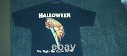 Chemise d'Halloween Michael Myers grande taille Vintage RARE Simply Evil