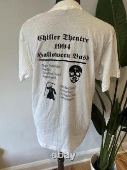 Chiller Theatre 1994 Halloween Bash T-shirt Vintage NWOT Single Stitch RARE