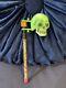 Conteneur De Bonbons Vintage Halloween Ratchets Avec Squelette - Rare De Hong Kong