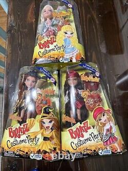 Costume Party Bratz Rare/Vintage Meygan-Wicked avec H et Cloe Princesse et Yasm