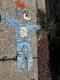 Costume D'halloween Vintage Rare De Bugs Bunny Sans Boîte Warner Bros. Étoffe De Visage