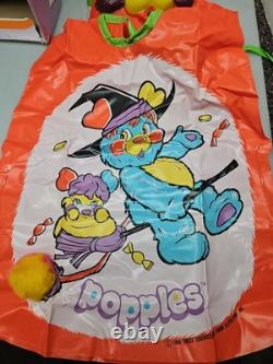 Costume d'Halloween complet POPPLES RARE années 80 Ben Cooper 1986 Vtg