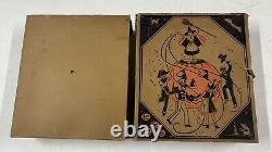 Costume de Mascarade Halloween en Squelette pour Enfants Vintage 1920-1930 RARE