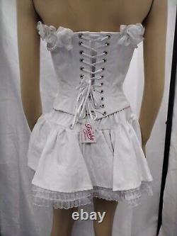 Costume de mariée en lingerie vintage trashy rare pour Halloween cosplay