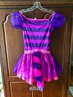 Costume rare de Disney Alice au Pays des Merveilles CHESHIRE CAT Halloween