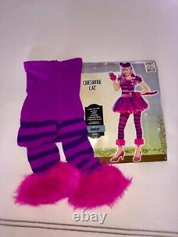 Costume rare de Disney Alice au Pays des Merveilles CHESHIRE CAT Halloween