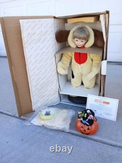 Danbury Mint RARE Collection Halloween Garfield Poupées en Porcelaine VINTAGE