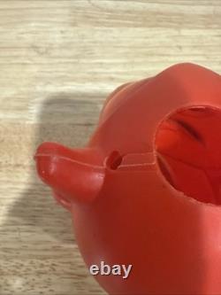 Diable PEERLESS en plastique soufflé vintage des années 1960 RARE, pièce de remplacement pour ensemble lumineux