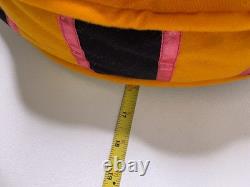 ENSEMBLE DE 3 OREILLERS HALLOWEEN GLITTERVILLE AVEC FIBRES OPTIQUES 17D RARE VINTAGE
