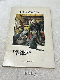 Édition Rare Vintage HALLOWEEN Le Sabbat du Diable (CH) #104 Par ALLAH Akbar Imhote