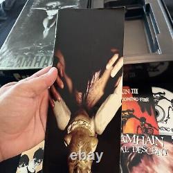 Ensemble de boîtes CD Samhain rare et épuisé avec cartes promotionnelles rares de Misfits Danzig