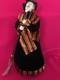 Figurine De Sorcière Vintage Rare Pour Halloween, Poupée Avec Parapluie, Robe Noire, Grande Taille