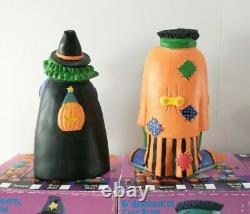 Figurines d'HALLOWEEN Peintes à la Main KOOKIE SPOOKIES Vintage 1995 par Sue Dreamer RARES