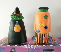 Figurines d'HALLOWEEN peintes à la main KOOKIE SPOOKIES vintage 1995 par Sue Dreamer RARES