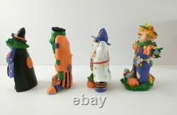 Figurines d'HALLOWEEN peintes à la main KOOKIE SPOOKIES vintage 1995 par Sue Dreamer RARES