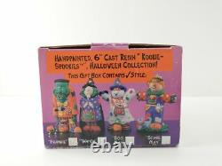 Figurines d'HALLOWEEN peintes à la main KOOKIE SPOOKIES vintage 1995 par Sue Dreamer RARES