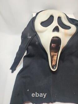 Fun World DIV Scream Ghostface Masque Vintage 90 S Glows Rare