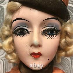 Halloween Des Années 1930 Boudoir Doll Sterling Co. Toutes Les Originales Rare