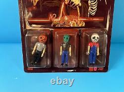 Halloween III 3 Figurines Vintage Masque Monstre Jouet Michael Myers Saison Sorcière Rare