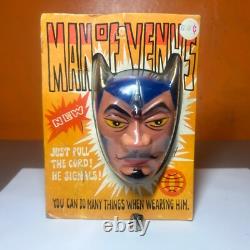 Homme de Vénus Diable Super-O-Homme Éclairage de Noël Halloween Broche Vintage MOC RARE
