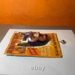 Homme de Vénus Diable Super-O-Homme Éclairage de Noël Halloween Broche Vintage MOC RARE