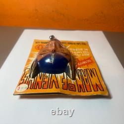 Homme de Vénus Diable Super-O-Homme Éclairage de Noël Halloween Broche Vintage MOC RARE