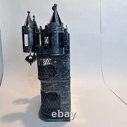 Illuminations Halloween Gothique Château Hanté, Vintage, Tient 10 Bougies Thé, Rare