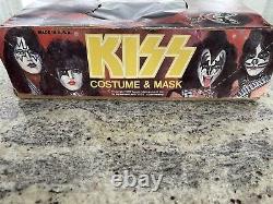 Kiss 1978 Ace Frehley Collegeville Halloween Costume In Box Aucoin Vintage Rare