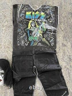 Kiss 1978 Ace Frehley Collegeville Halloween Costume In Box Aucoin Vintage Rare