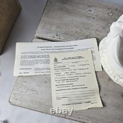 Kit de peinture de bol à friandises pour chat sorcière Wee Crafts Vintage Halloween 21670 RARE NIB