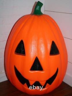 Lanterne Jack O' Lantern en soufflé Vintage Empire Halloween 29 RARE HTF LIVRAISON GRATUITE