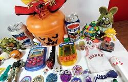 Lot de jouets rares vintage des années 80 et 90 McDonald's Halloween TMNT Pepsi Pogs Goosebumps