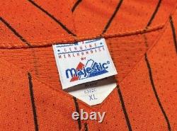 Maillot de baseball rare et vintage des New York Yankees Majestic pour Halloween, taille adulte XL, fabriqué aux États-Unis, MLB